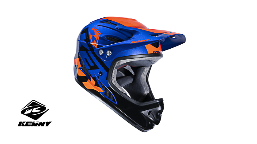 GRAPHIC DOWNHILL HELMET - BLUE