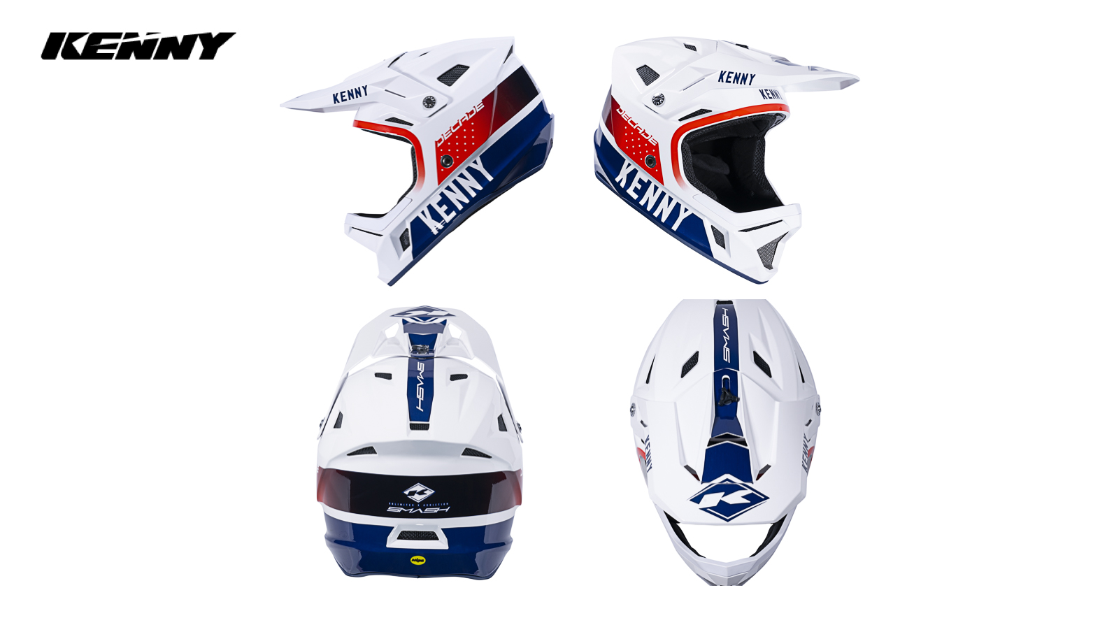 MIPS DECADE HELMET - SMASH PATRIOT