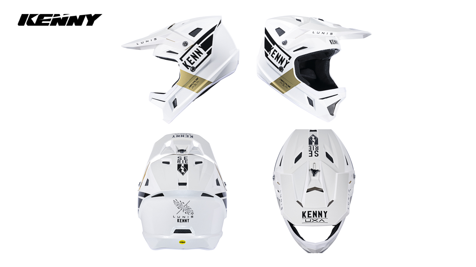MIPS DECADE HELMET - LUNIS WHITE GOLD