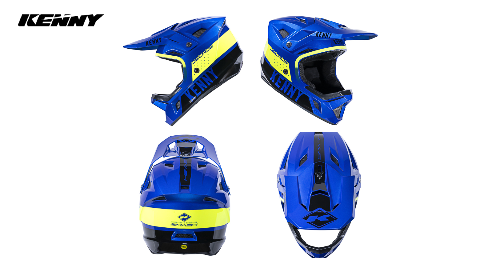 MIPS DECADE HELMET - SMASH CANDY BLUE